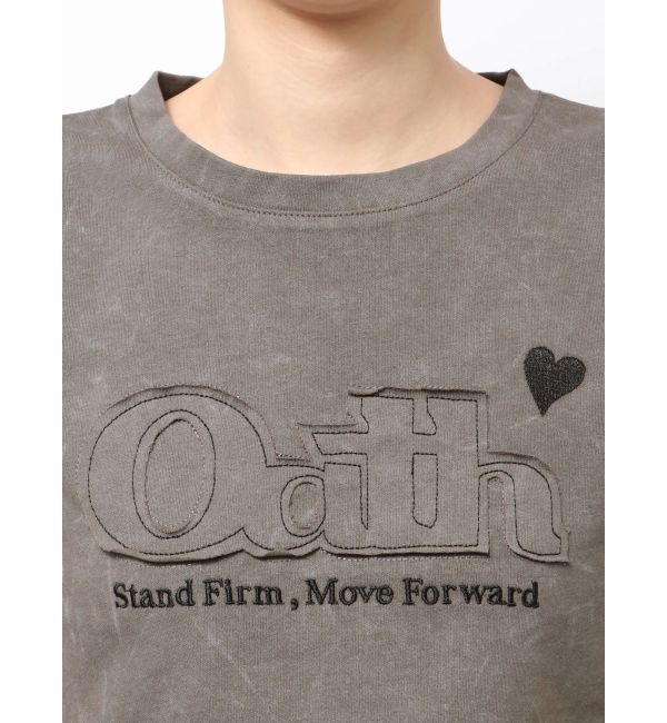 EMODA「ロゴパッチミニマルTシャツ」|Tシャツ・カットソー|