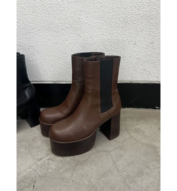 EMODA「ラウンドサイドゴアブーツ」|ショートブーツ|