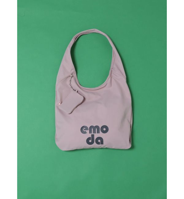 EMODA「ワイドチャームトートバッグ」|トートバッグ|ピンク