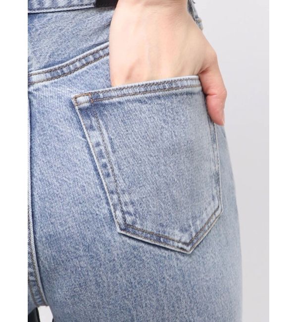 EMODA「ミニマルジャストウエストフレアデニム」|デニム|