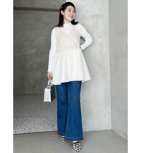 MERCURYDUO「ポインテッドストラップミュール」|パンプス|