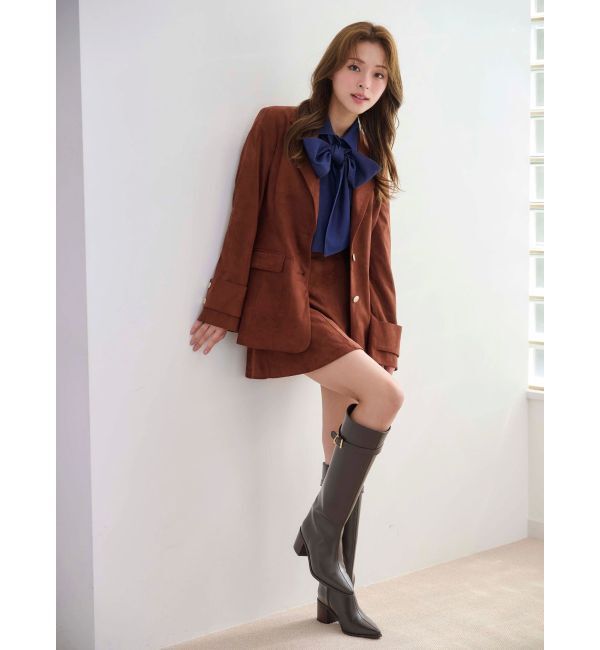 MERCURYDUO「フィットアンドフレアジャケット」|テーラードジャケット|