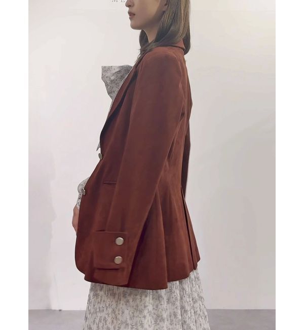 MERCURYDUO「フィットアンドフレアジャケット」|テーラードジャケット|