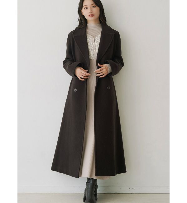 MERCURYDUO「ツイードニットカーデドッキングマーメイドニットワンピース」|ワンピース|