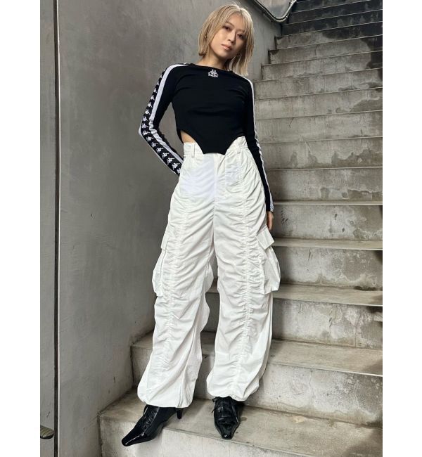 MURUA「シャーリングカーゴパンツ【セットアップ着用可】」|その他|