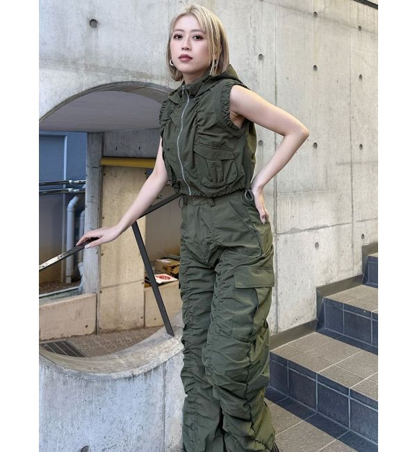 MURUA「シャーリングカーゴパンツ【セットアップ着用可】」|その他|