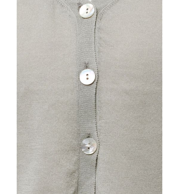 Ungrid「Vネックシアーショートニットカーデ」|カーディガン|
