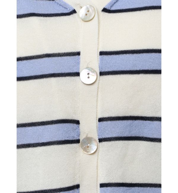 Ungrid「Vネックシアーショートニットカーデ」|カーディガン|
