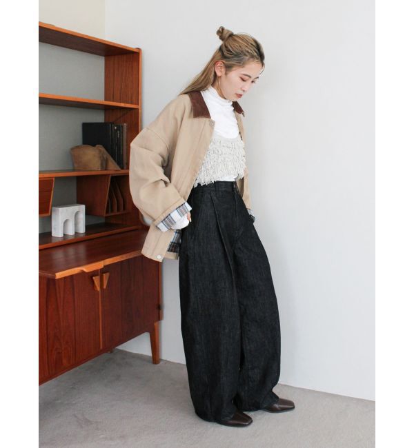 Ungrid「Dickies別注 バイカラーブルゾン」|ブルゾン・スタジャン|