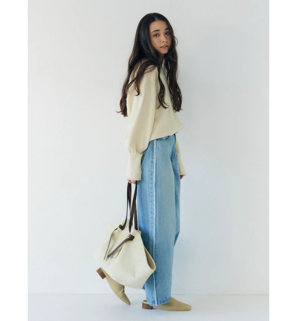 Ungrid「ミニループヤーンルーズニット」|ニット・セーター|