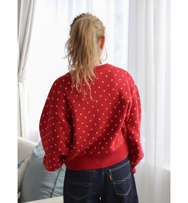 Ungrid「マルチウェイドットニットカーディガン」|カーディガン|