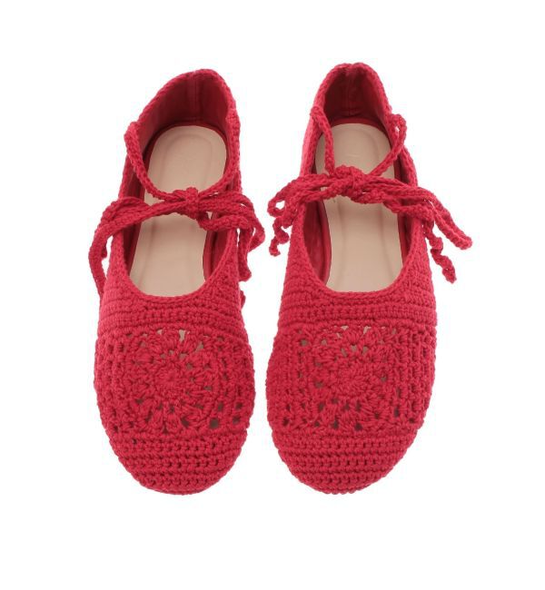 Ungrid「メッシュ編みフラットシューズ」|その他|