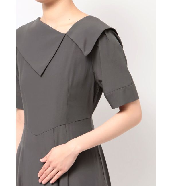 LAGUNAMOON「アシメカラーネックワンピース」|ワンピース|