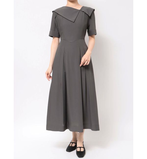 LAGUNAMOON「アシメカラーネックワンピース」|ワンピース|