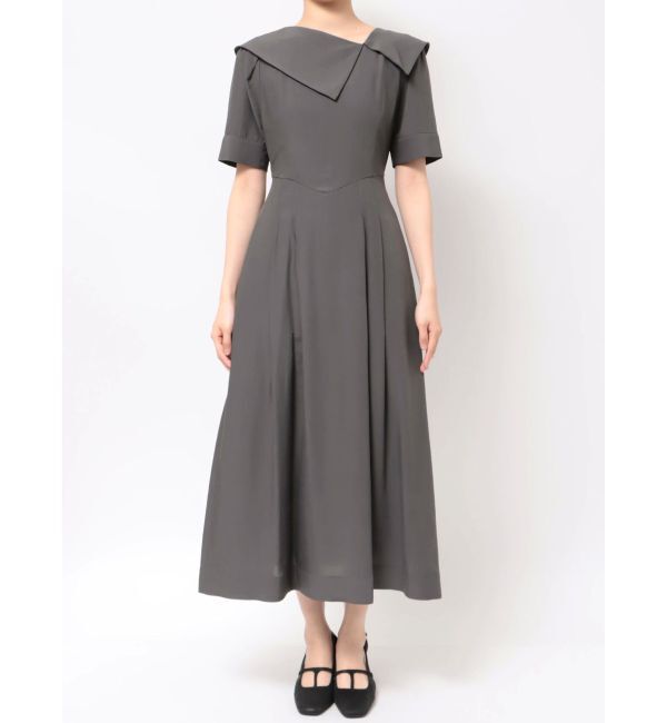 LAGUNAMOON「アシメカラーネックワンピース」|ワンピース|