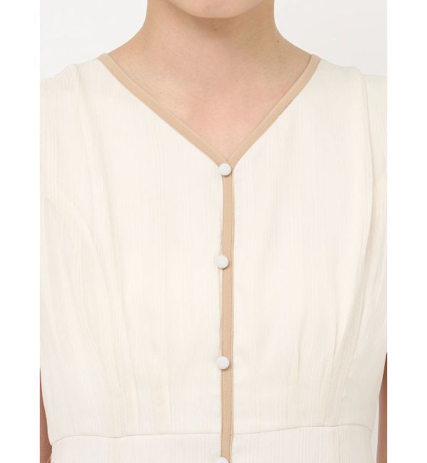 LAGUNAMOON「バイカラーパイピングワンピース」|ワンピース|