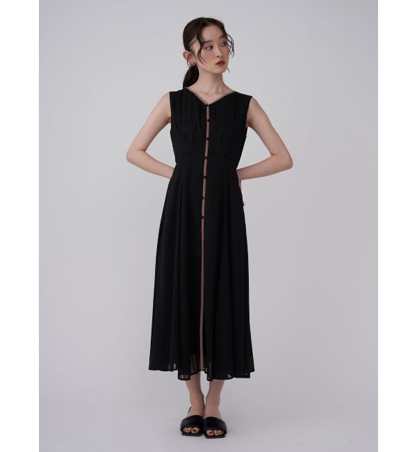 LAGUNAMOON「バイカラーパイピングワンピース」|ワンピース|