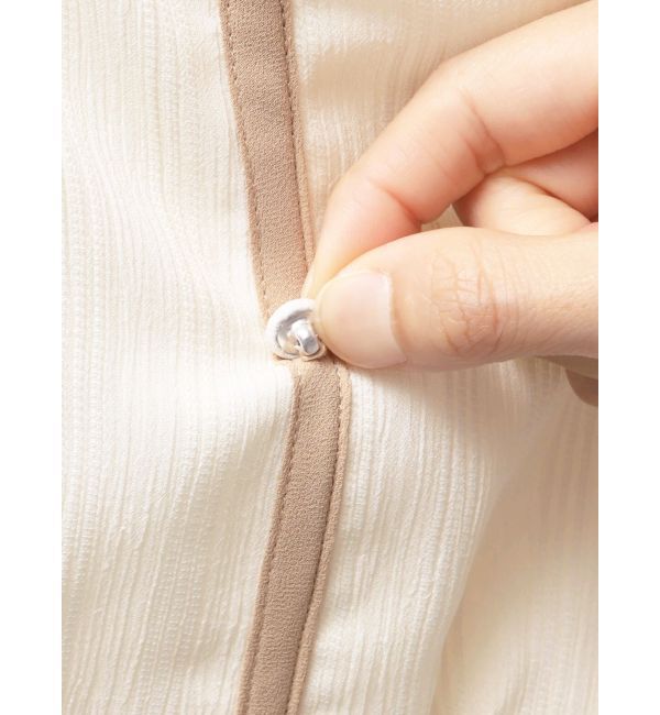 LAGUNAMOON「バイカラーパイピングワンピース」|ワンピース|