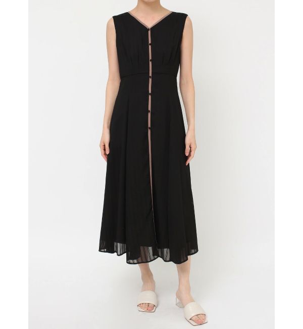 LAGUNAMOON「バイカラーパイピングワンピース」|ワンピース|