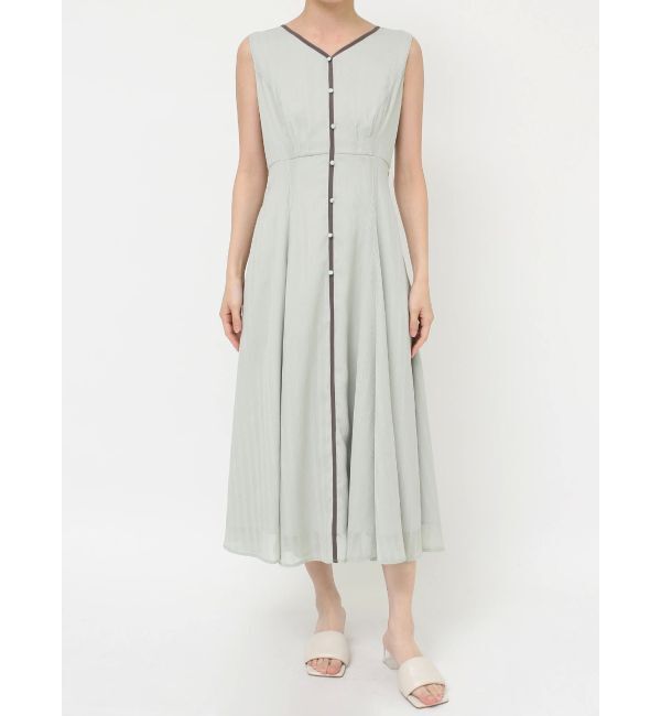 LAGUNAMOON「バイカラーパイピングワンピース」|ワンピース|