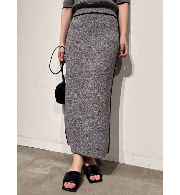 LAGUNAMOON「【追加生産】ポロニットプル&times;スカートセットアップ」|ワンピース|