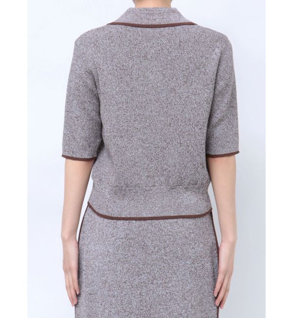 LAGUNAMOON「【追加生産】ポロニットプル&times;スカートセットアップ」|ワンピース|