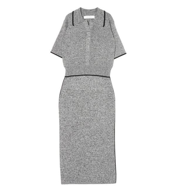 LAGUNAMOON「【追加生産】ポロニットプル&times;スカートセットアップ」|ワンピース|