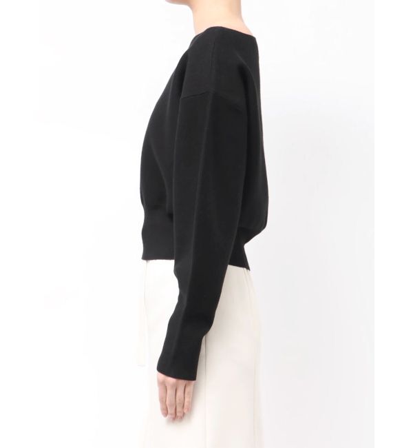 LAGUNAMOON「ウエストリブボートネックニット」|ニット・セーター|