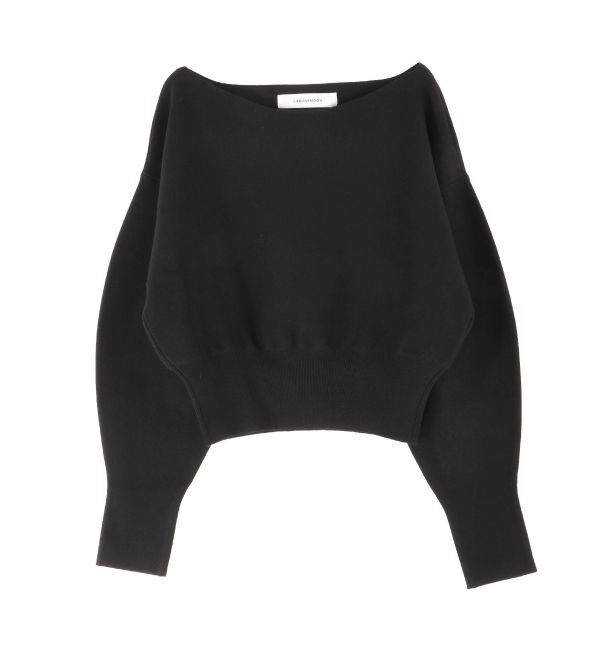 LAGUNAMOON「ウエストリブボートネックニット」|ニット・セーター|