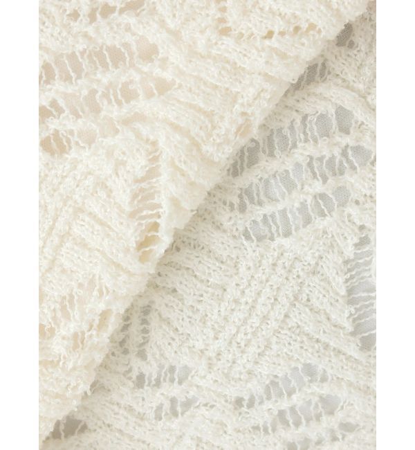 LAGUNAMOON「パターンニッティングフロントボタンワンピース」|ワンピース|