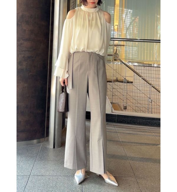 LAGUNAMOON「オープンショルダーボリュームブラウス」|シャツ・ブラウス|