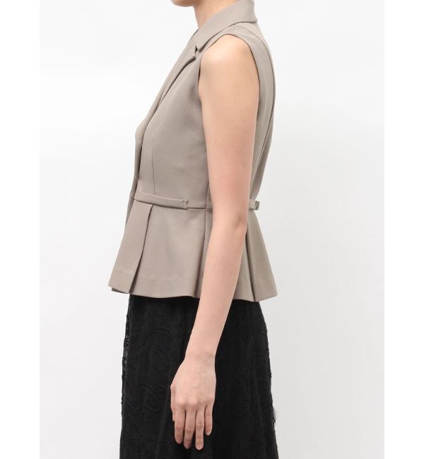 LAGUNAMOON「タックペプラムベスト」|その他|