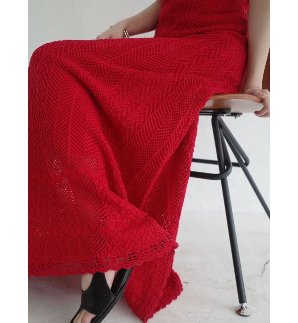 LAGUNAMOON「ノースリレースニットワンピース」|ワンピース|