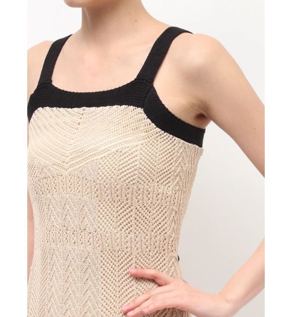 LAGUNAMOON「ノースリレースニットワンピース」|ワンピース|