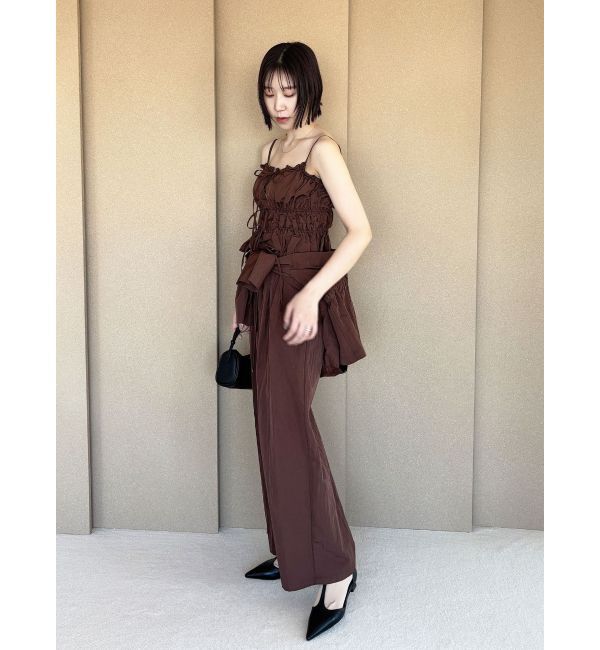 LAGUNAMOON「ウエストレースリラックスパンツ」|その他|