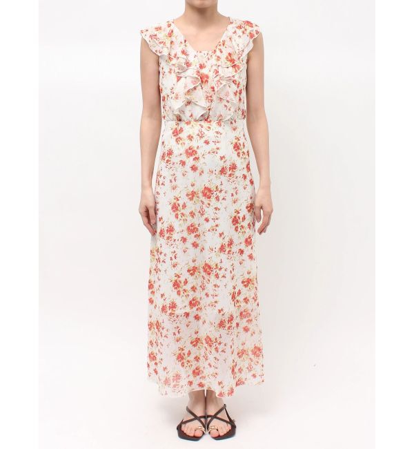 LAGUNAMOON「フロラルナロースカート」|スカート|