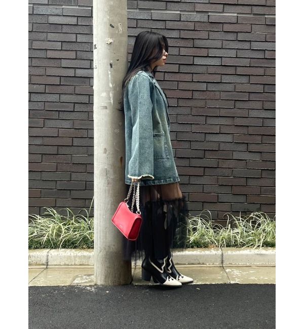 EVRIS「チュールキャミワンピース」|ワンピース|