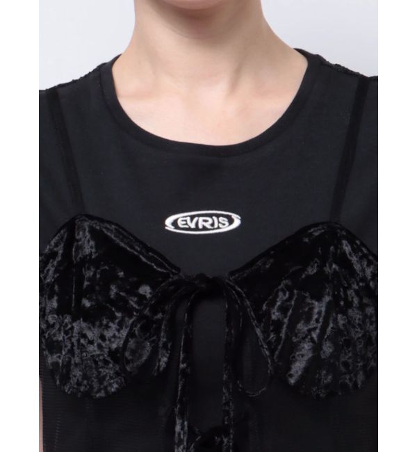 EVRIS「チュールキャミワンピース」|ワンピース|