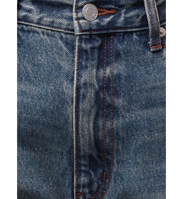 EVRIS「カットアウトワイドデニムパンツ」|デニム|