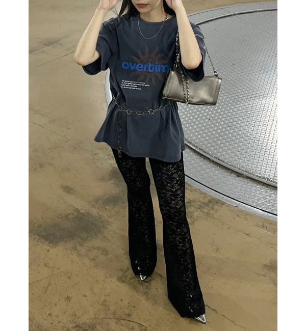 EVRIS「レースフレアパンツ」|その他|