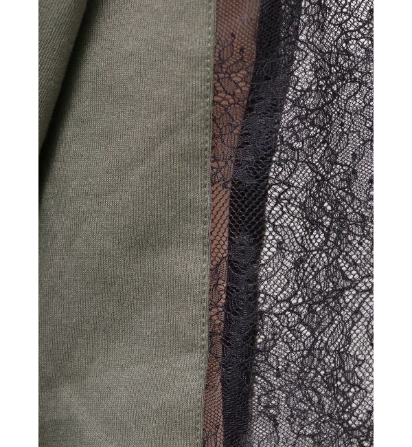 EVRIS「レースコンビBIGロンT」|Tシャツ・カットソー|