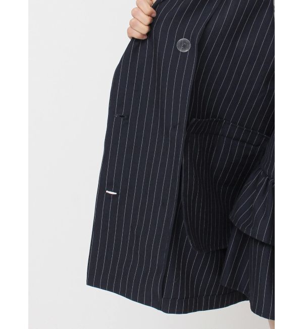 jouetie「リボンスリーブジャケットミニワンピース【セットアップ対応】」|ワンピース|