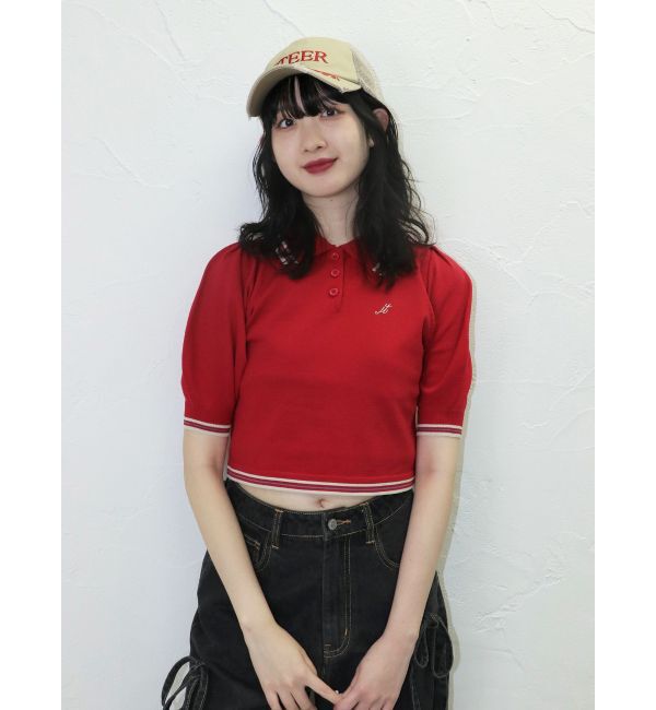 jouetie「ニットポロ」|ニット・セーター|