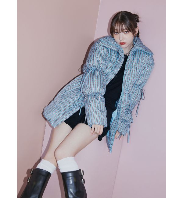 jouetie「ウエストマークミドルパッファーコート」|その他|