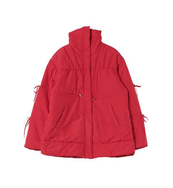 jouetie「ウエストマークミドルパッファーコート」|その他|レッド
