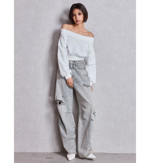 GYDA「GG short スウェットトップス」|スウェット・ジャージ|