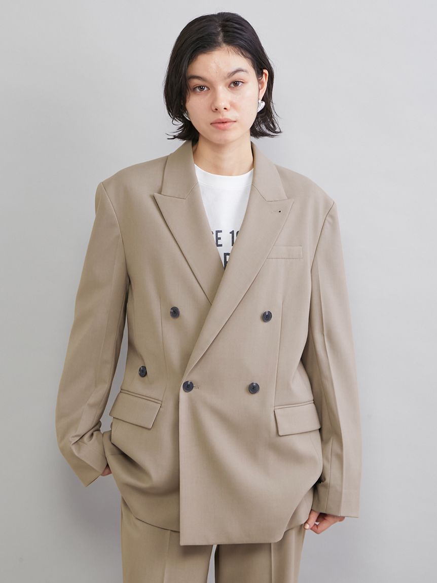 Mila Owen「ダブルブレストテーラードジャケット」|テーラードジャケット|GRY