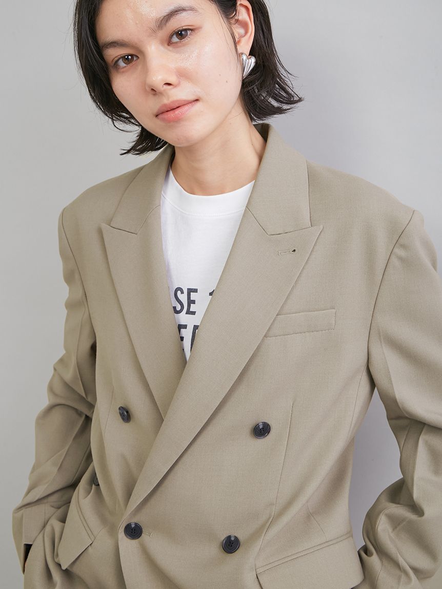 Mila Owen「ダブルブレストテーラードジャケット」|テーラードジャケット|