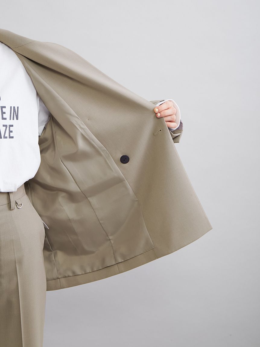 Mila Owen「ダブルブレストテーラードジャケット」|テーラードジャケット|