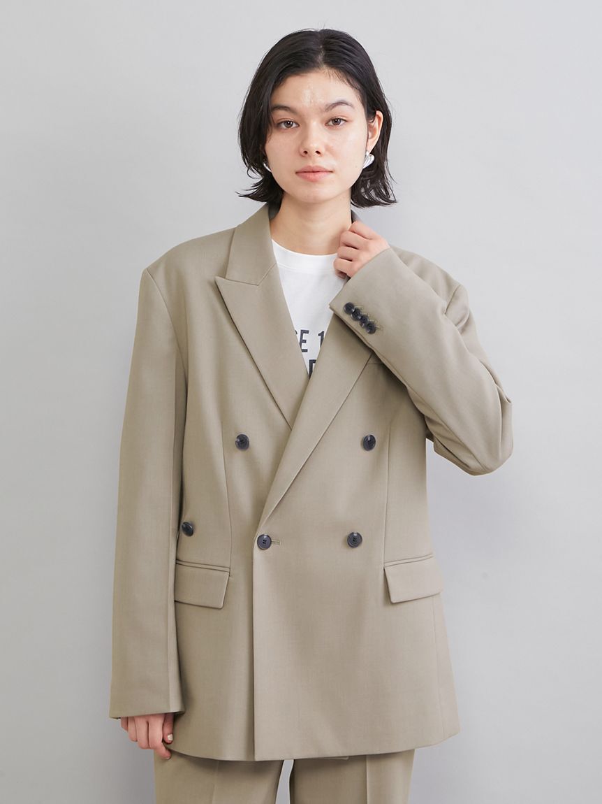 Mila Owen「ダブルブレストテーラードジャケット」|テーラードジャケット|